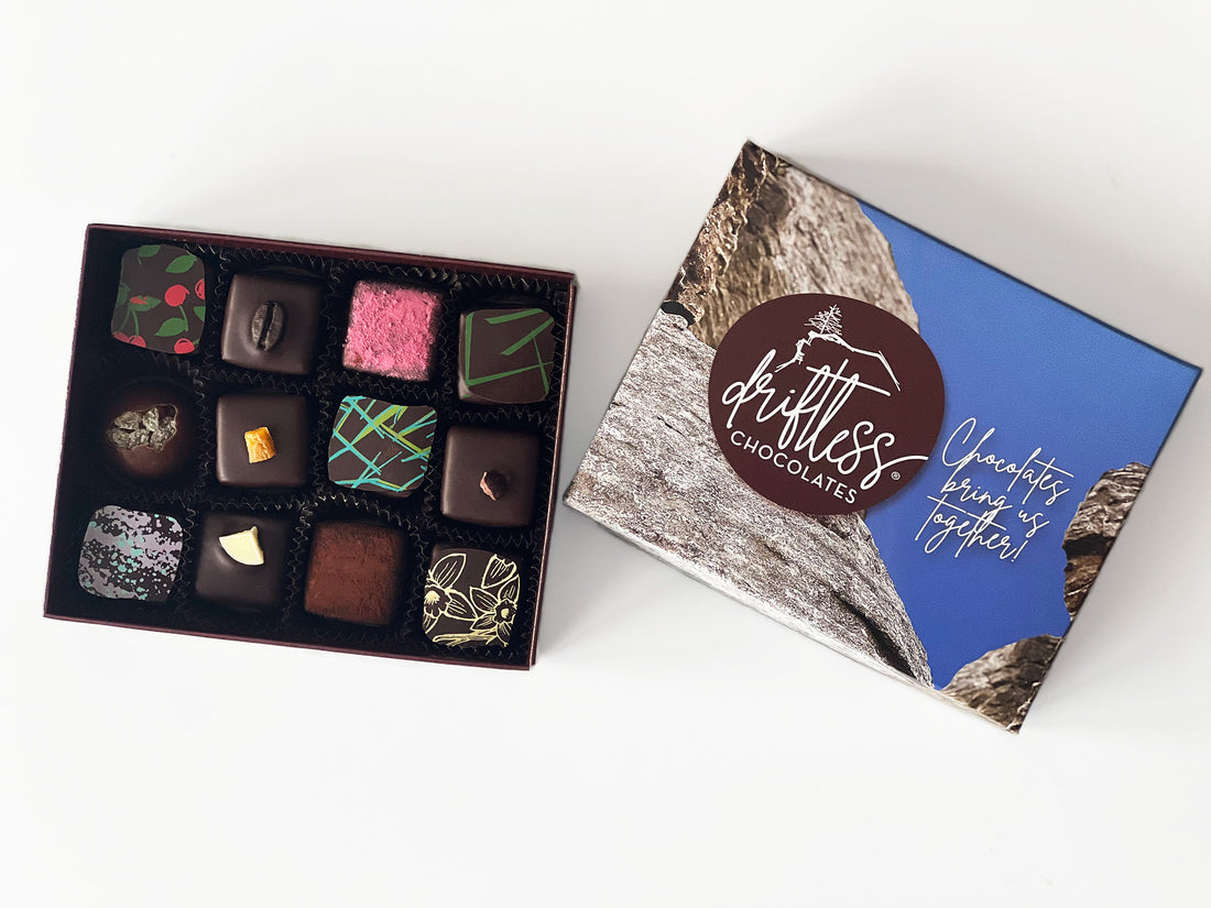 BONBONS / TRUFFLES - 12-piece Driftless Indulgence Assortment