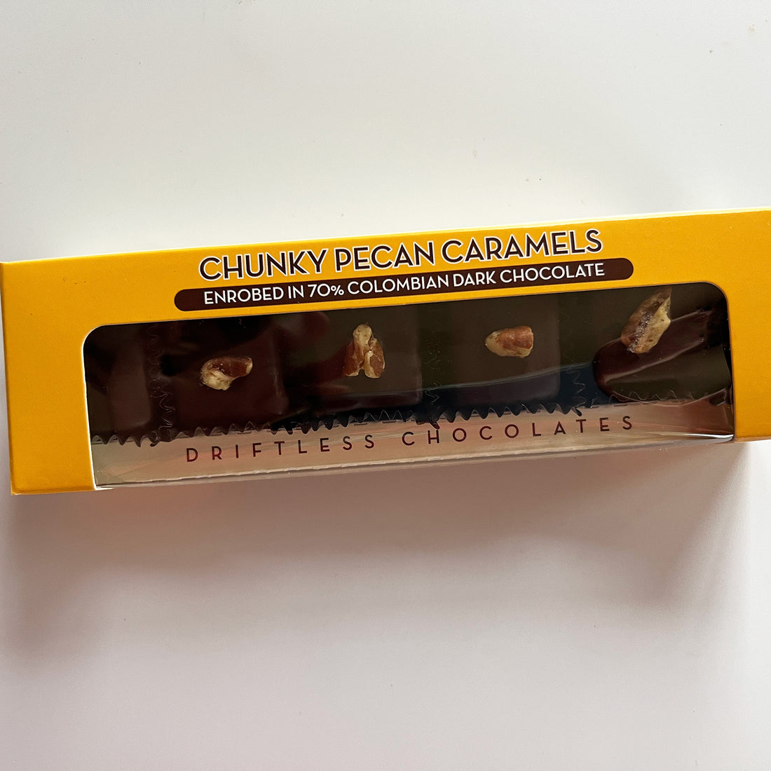 CARAMELS - Chunky Pecan - 5 piece sleeve