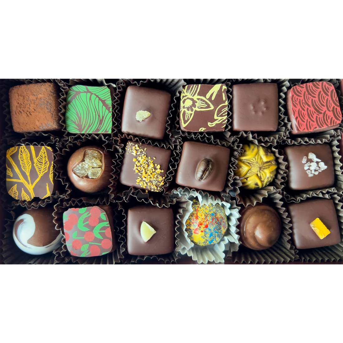 BONBONS / TRUFFLES - 18-piece Driftless Indulgence Assortment