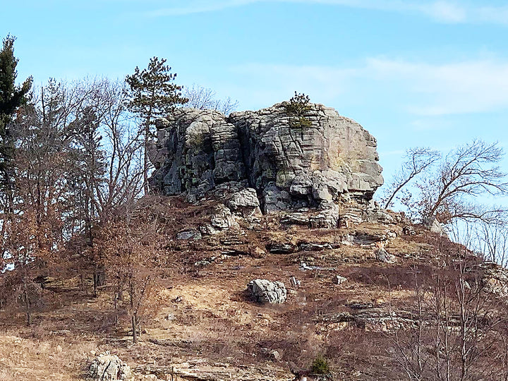 Donald Rock of Donald Park, just outside of Mount Horeb, Wisconsin
