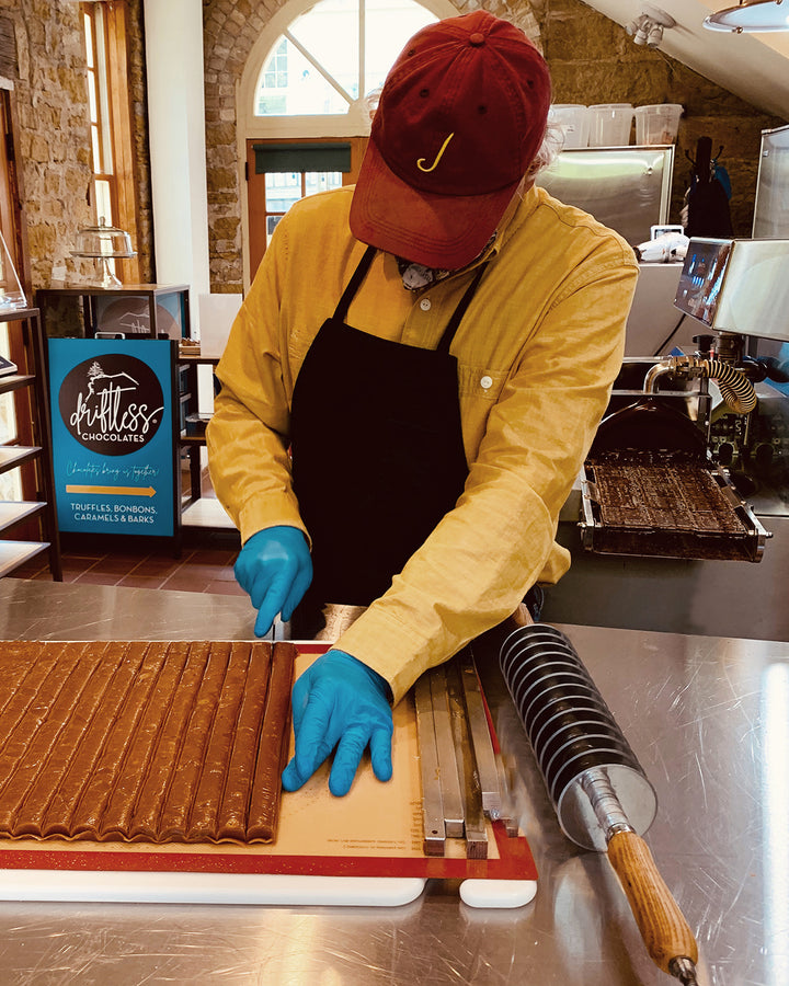 We're continually creating more chocolates, caramels and bars. Order online and we'll get it all ready for you to pickup at our shop in Paoli WI.