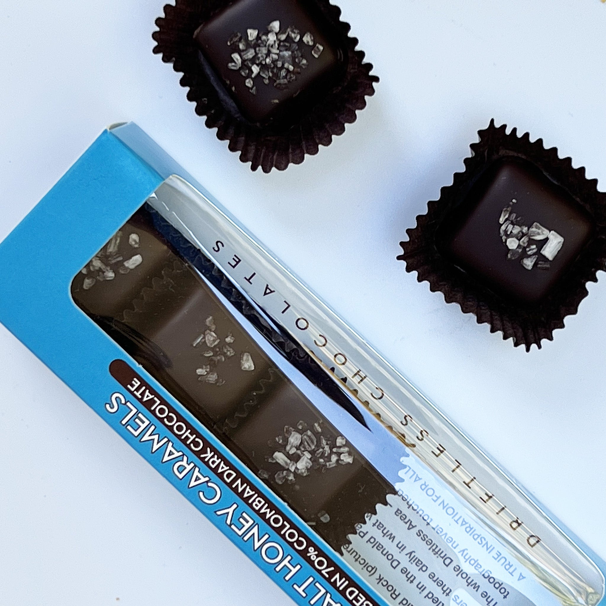 海外製 メモ sweets Sea-Salt-Caramels-Driftless-